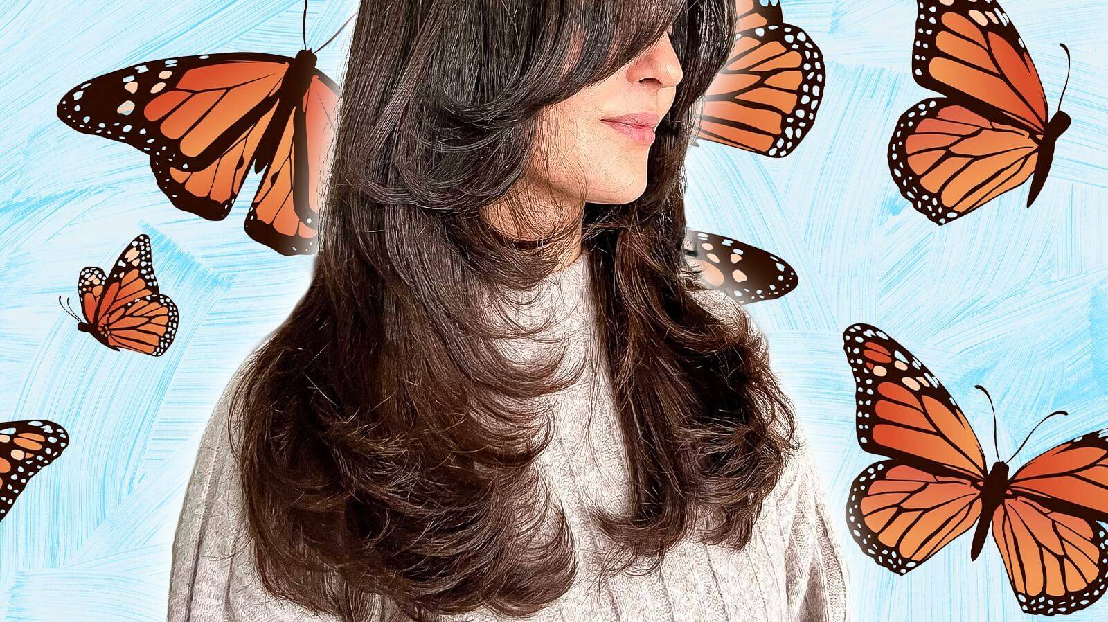 Por qué el corte mariposa con flequillo sigue siendo la obsesión de las peluquerías este año